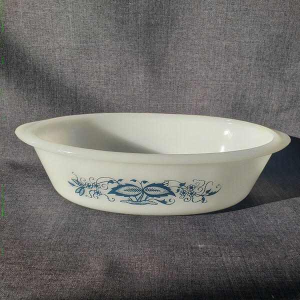 Milk Glass Casserole Etsy