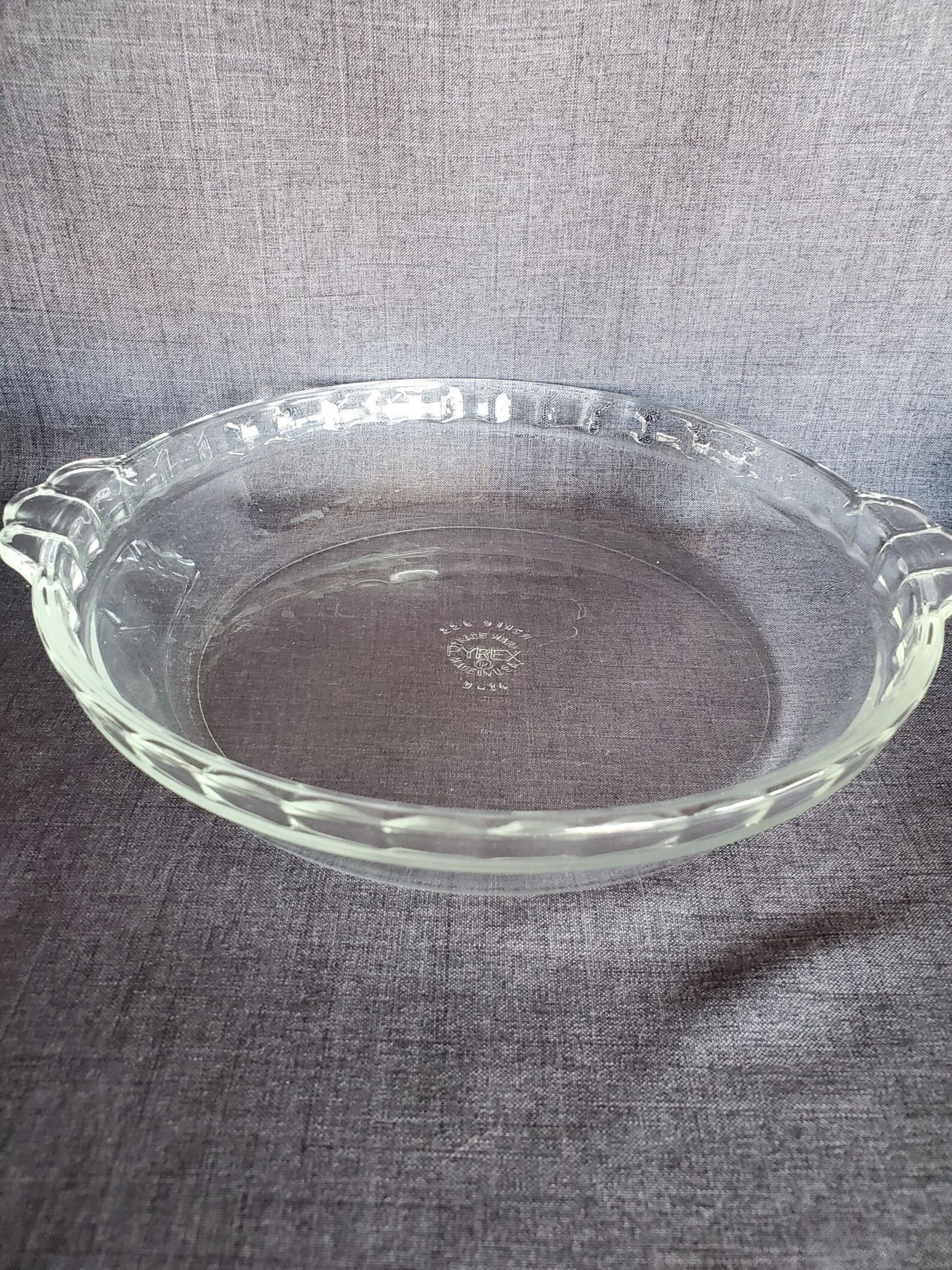 Pyrex Originals Clear Pie Pan Pyrex Pie Pan 9 In. Pyrex Clear Etsy