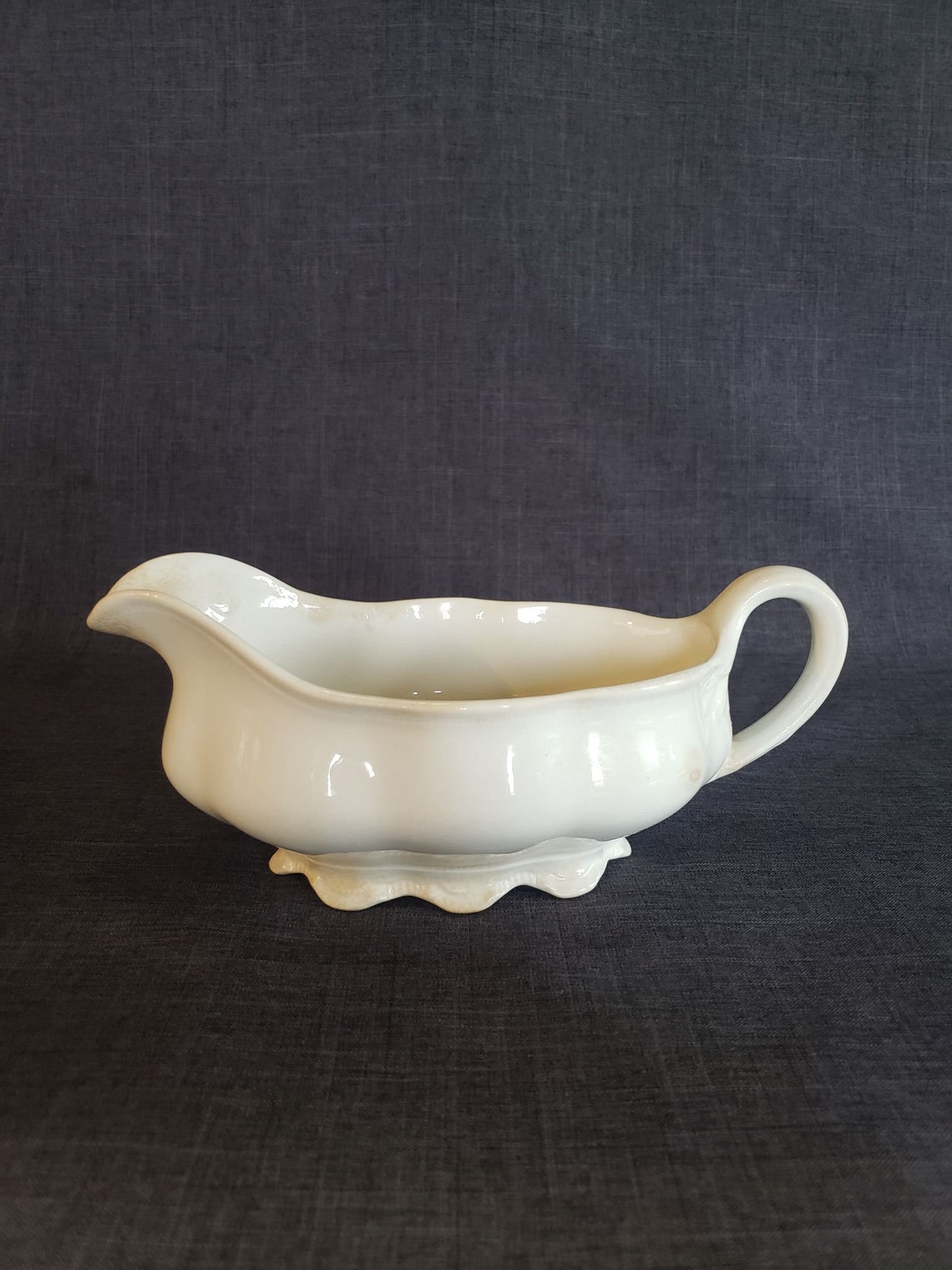 White Ironstone Gravy Boat Ironstone Gravy Boat Antique Etsy