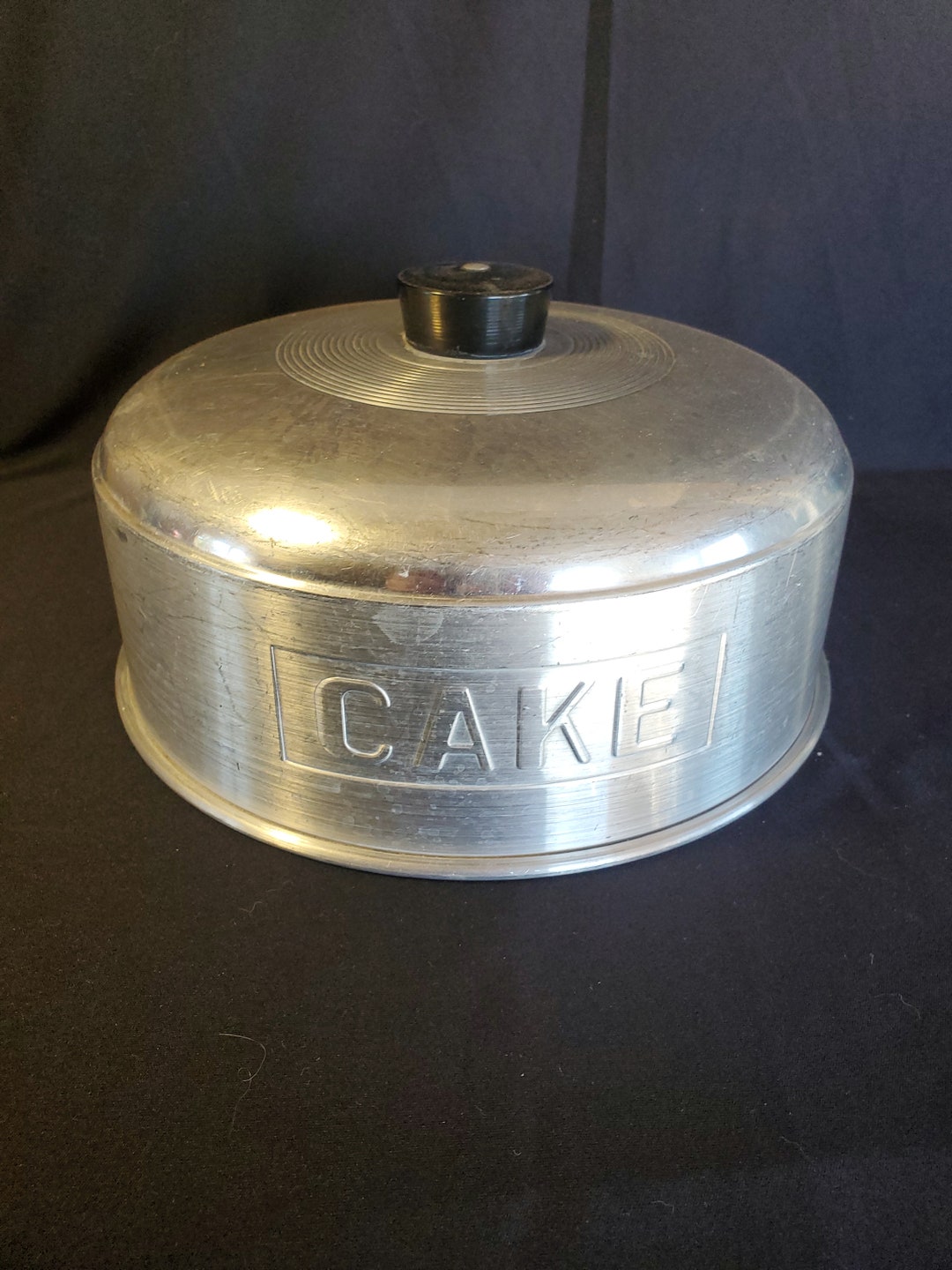Vintage Aluminum Cake Lid Cake Stand Lid Vintage Cake Dome Etsy