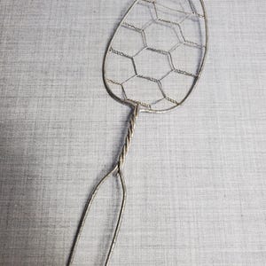 Vintage Mesh Skimmer, Mesh Wire Center, Vintage Utinsils