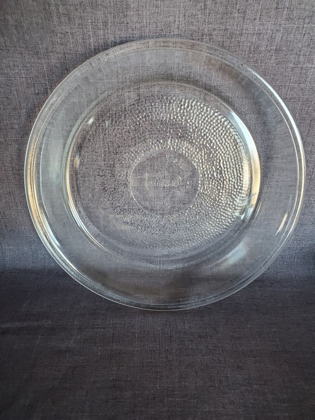 Antique Glasbake Pie Pan, Antique Glasbake Pie Pan, 1950's Glasbake Pie