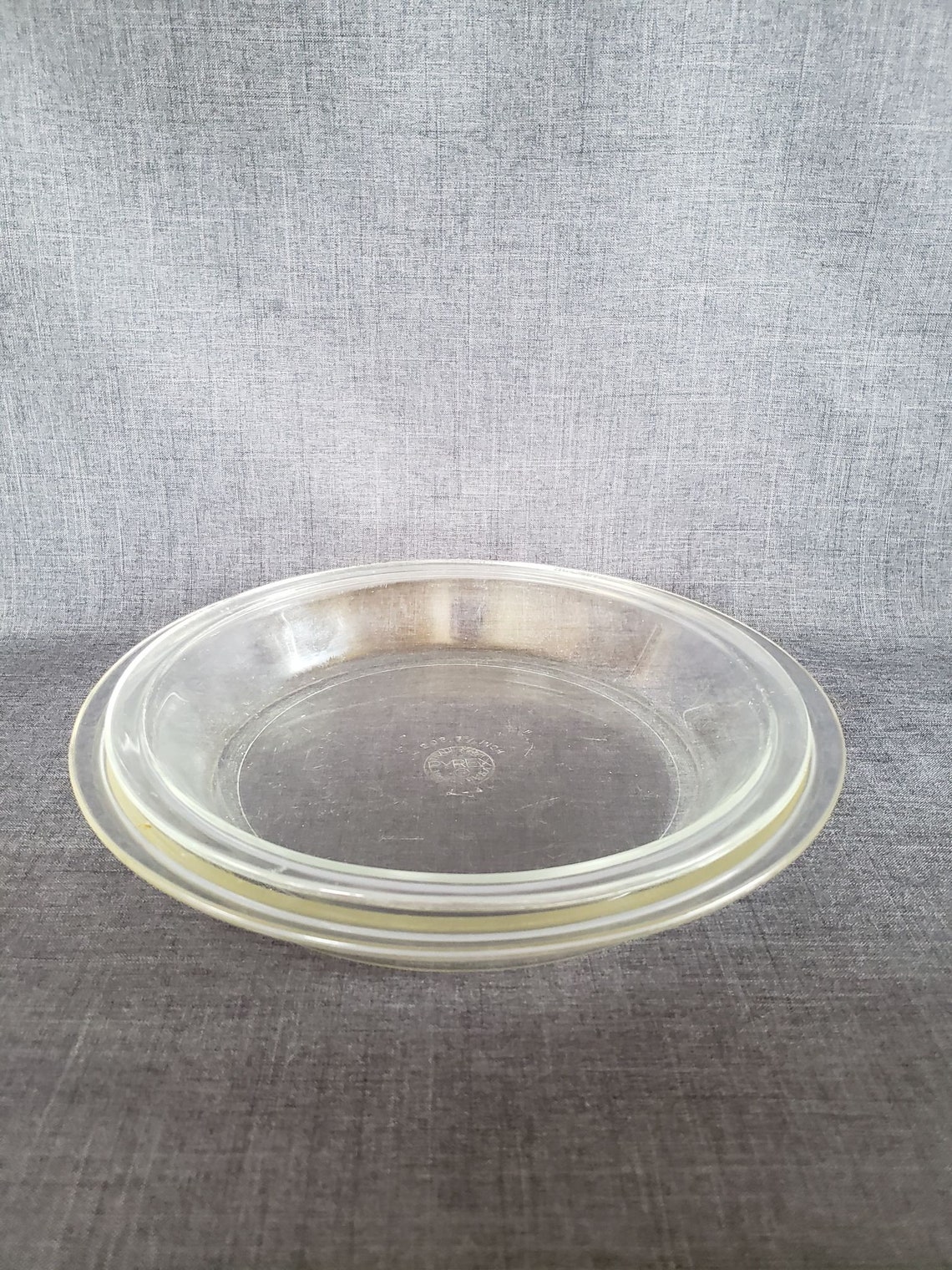 Pyrex Originals Clear Pie Pans Pyrex Pie Pans 9 1/2 In. & 8 Etsy