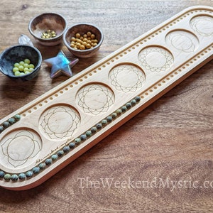 Bamboo Bracelet Beading Board(measurement in inches) – BeadsVenture