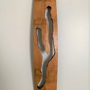 Keuka Lake Barrel Stave Wall Hanging