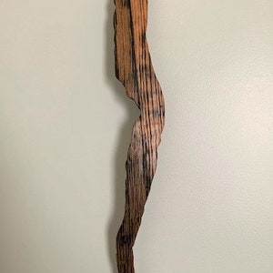 Seneca Lake Cutout Stave Wall Hanging