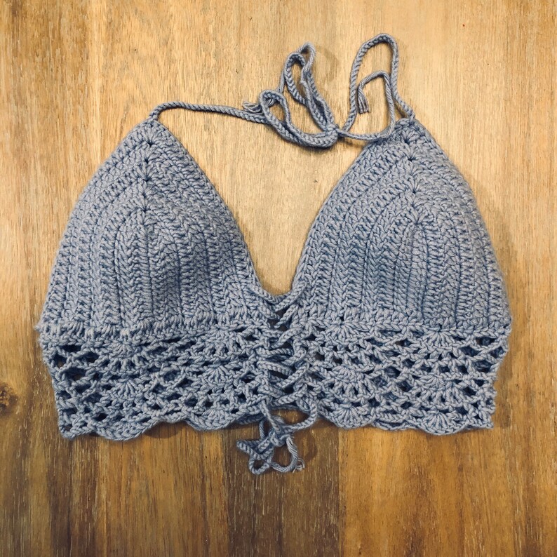 Crochet bikini top Etsy