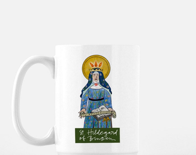 Catholic Coffee Mug * Christian Coffee Mug * Hildegard Mug * Inspirational Mug * Shipwrecked Mug