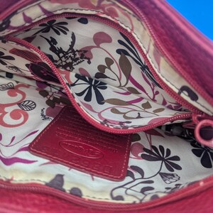 Brighton Handbag Red 9.5L” X 6”H X 2”W image 9