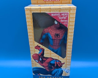 Happinet Robin Marvel Hero Soft Vinyl Series 01 Spider-Man From Japan
