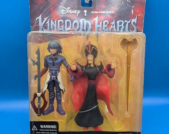 Disney / SquareSoft - Kingdom Hearts - Serie de figuras de Riku y Jafar Sincorazón 2