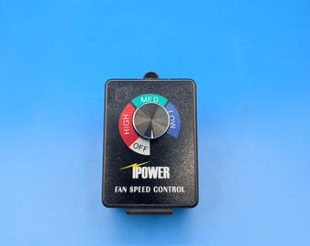 iPower ETL Certified Variable Fan Speed Controller for Inline Fan Air Blower
