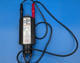 Wiggy Clase 6610 Probador de voltaje Square D Tipo VT-1 CA, CC Serie A