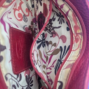 Brighton Handbag Red 9.5L” X 6”H X 2”W image 10