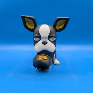 Figura de juguete SOFVIMATES de Iggy de JoJo's Bizarre Adventure Stardust Crusaders de Bandai imagen 1