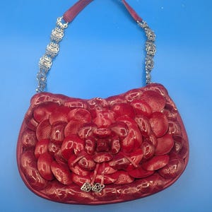 Brighton Handbag Red 9.5L” X 6”H X 2”W image 1