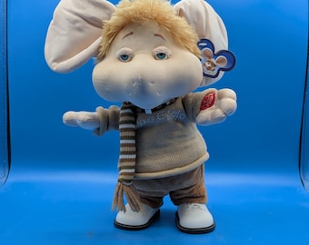 Vintage Singing & Dancing 10” Topo Gigio Italian Kids Show Toy w Original Tags
