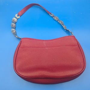 Brighton Handbag Red 9.5L” X 6”H X 2”W image 5