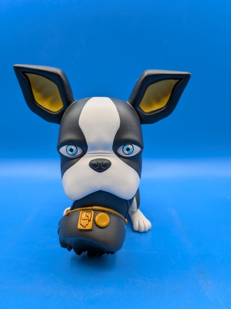 Figura de juguete SOFVIMATES de Iggy de JoJo's Bizarre Adventure Stardust Crusaders de Bandai imagen 2