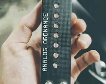 Modulo Eurorack Analog Ordnance LightSEQ 6HP - Sequenziatore CV ottico a 8 fasi assemblato in fabbrica LDR