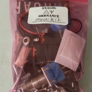 MEDIKIT circuit tester DIY PCB/Kit - Analog Ordnance diy buddy board tester - purple