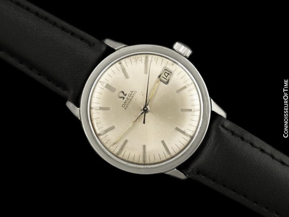 1963 Omega Seamaster Vintage Mens Rare Cal. 560 Watch Automatic Date Stainless Steel Etsy