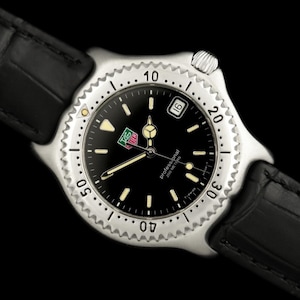 TAG Heuer Professional SEL Sport Elegance Mens Full Size Diver Watch - Stainless Steel
