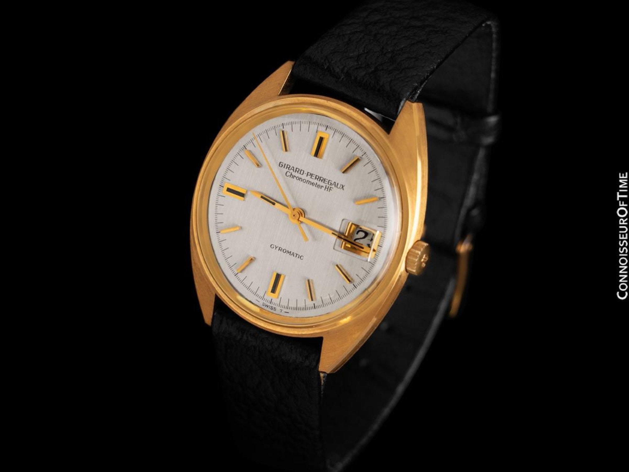 Buy 1960 s Girard Perregaux Vintage HF High Frequency 18K Gold