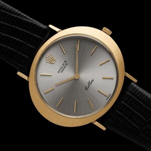 1971 Rolex Cellini Vintage Mens Handwound Ref. 3768 Watch - 18K Gold