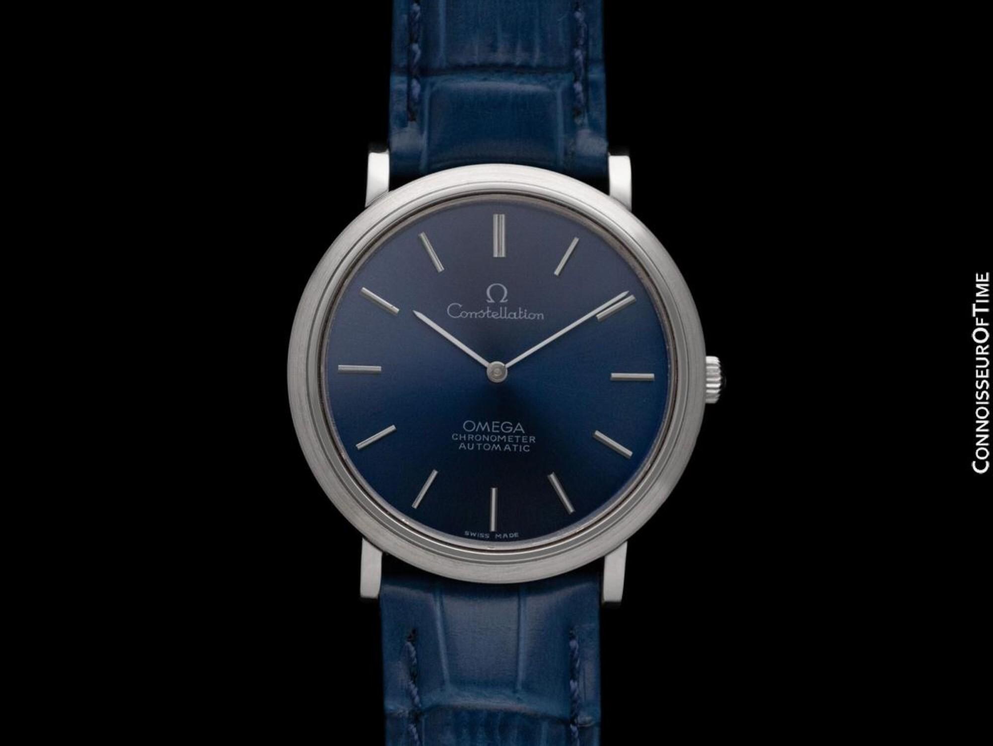 1968 Omega Constellation Mens Automatic Chronometer Watch Stainless Steel