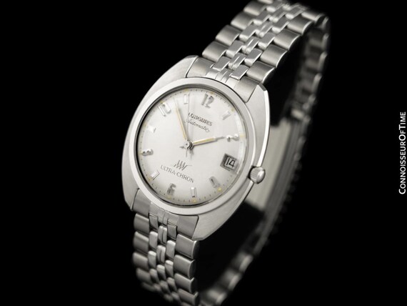 1970's Longines Vintage Large Retro Ultra Chron M… - image 3