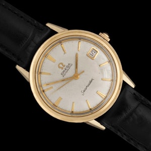 1965 Omega Seamaster Cal. 560 Vintage Mens 14K Gold Filled Watch - Only Approx. 3000 Made