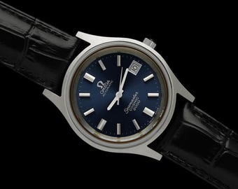 1972 Omega Seamaster Cosmic 2000 Vintage Retro Mens Dive Watch - Stainless Steel