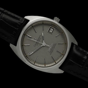 1971 Omega Constellation &quot;C&quot; Chronometer Vintage Mens Calendar Date Watch - Stainless Steel