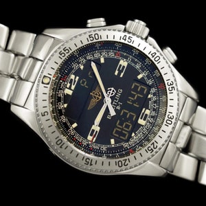 Breitling B-1 Multifunction Mens Bracelet Watch Ref. A68362 - Stainless Steel