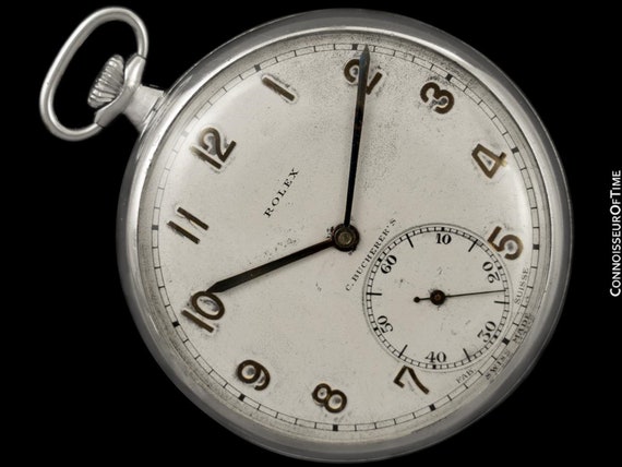 Vintage bucherer top pocket watch values
