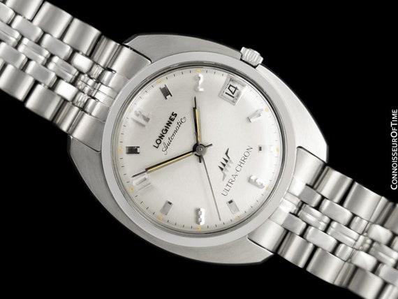 1970's Longines Vintage Large Retro Ultra Chron M… - image 1