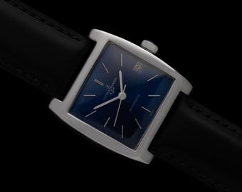 1960's Ulysse Nardin Vintage Mens Automatic "TV" Watch - Stainless Steel