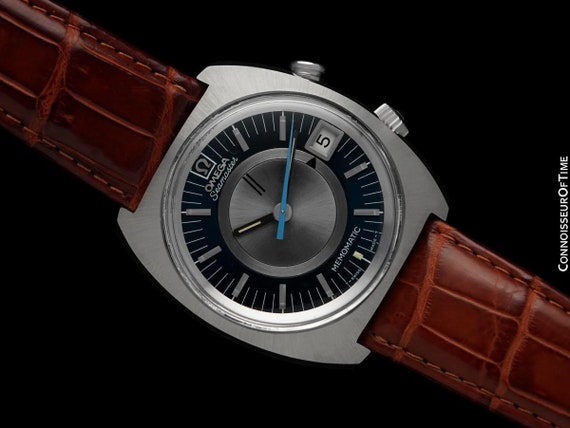 1971 Omega Seamaster Memomatic Massive Mens SS Retro … - Gem