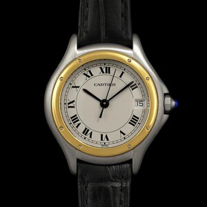 Cartier Cougar Panthere Ladies 2-Tone Watch - Stainless Steel & 18K Gold image 2