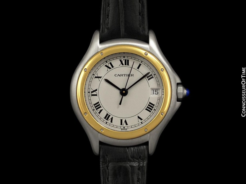 Cartier Cougar Panthere Ladies 2-Tone Watch - Stainless Steel & 18K Gold image 2