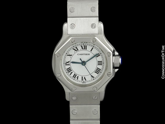 Cartier Santos Octagon Ladies Watch, Automatic - … - image 2