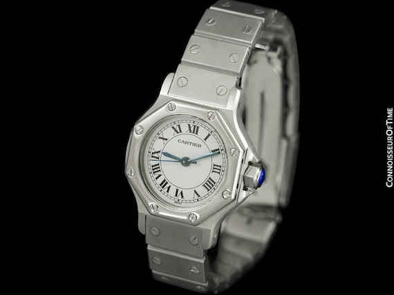 Cartier Santos Octagon Ladies Watch, Automatic - … - image 3