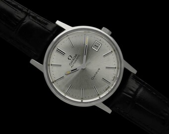 1973 Omega Geneve Vintage Mens Automatic Watch - Stainless Steel