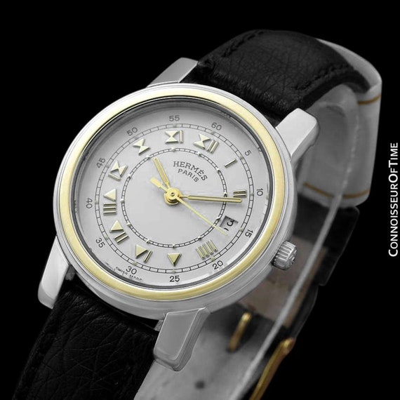 Hermes Carrick Ladies Watch - Stainless Steel & 1… - image 2