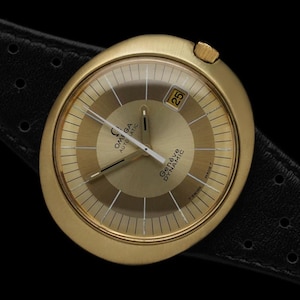 1970 Omega Dynamic Vintage Mens First Generation Cal. 565 Watch - 18K Gold Plated & Stainless Steel