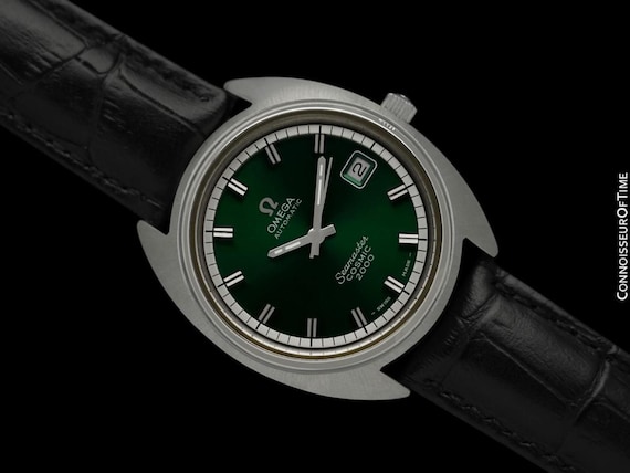 1972 Omega Seamaster Cosmic 2000 Vintage Retro Mens Dive Watch