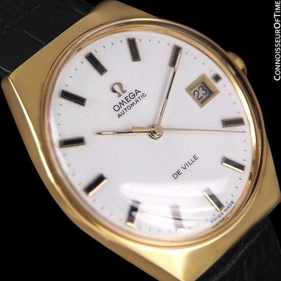 1970's Omega De Ville Vintage Mens Automatic Classic Retro | Etsy