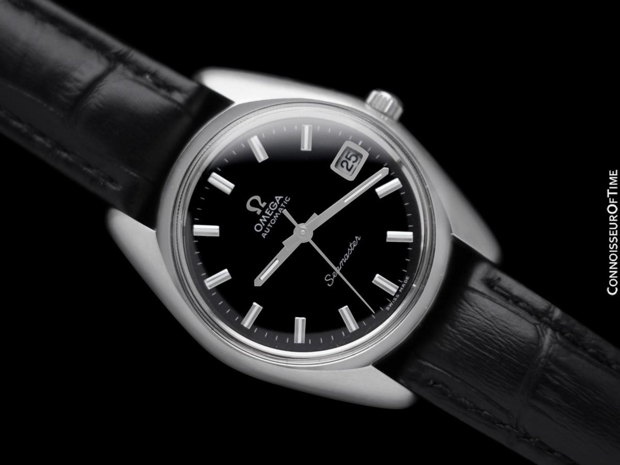 1971 Omega Seamaster Mens Vintage Full Size Cal. 565 Watch Stainless Steel Etsy Canada