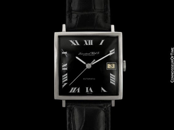 1964 IWC Vintage Mens Square Watch Cal. 8541 Automatic Date